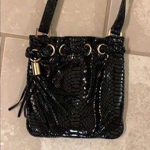 Michael Kors black cross body purse